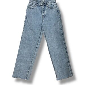 PacSun Blue Straight Leg Jeans High-Waisted